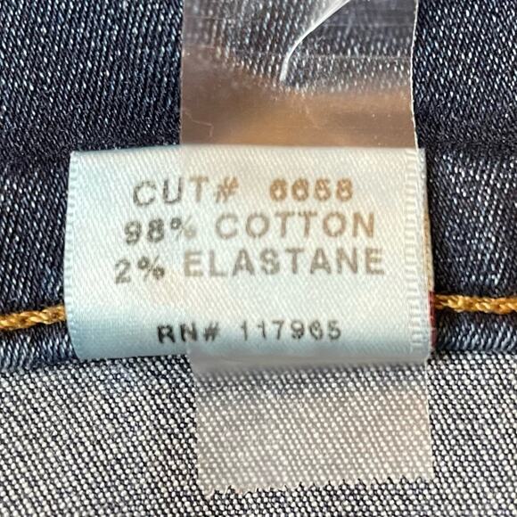 J BRAND MID RISE SKINNY STARLESS JEGGINGS DARK BLUE MEDIUM 28 - Picture 7 of 10